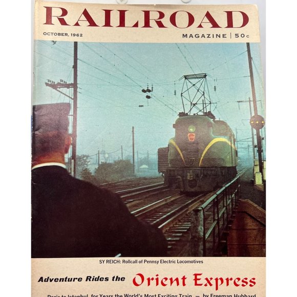 Lot 5 Vintage Railroad Train Magazines 1960 through 1987 - Picture 12 of 16